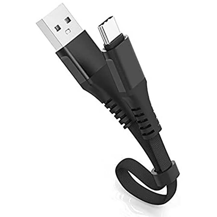 کابل شارژ Type-c پاور بانکی دی نت D-NET طول 30 سانت